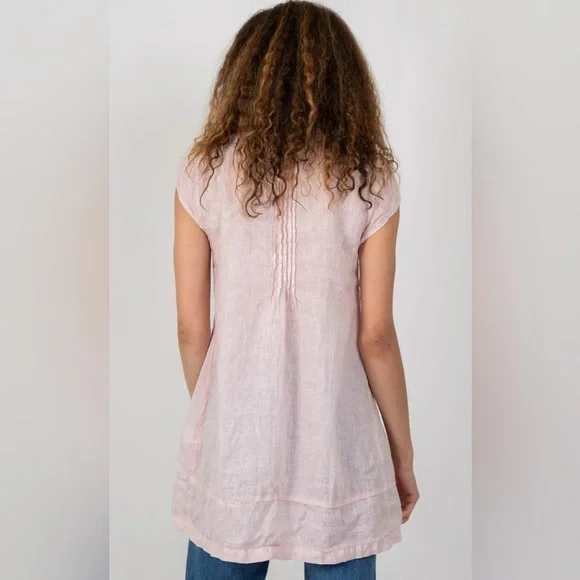 NWT CP Shades Linen Regina Tunic - Picture 2 of 16